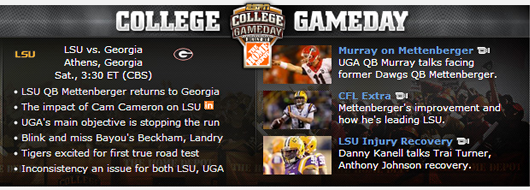 UGA-LSU Gameday