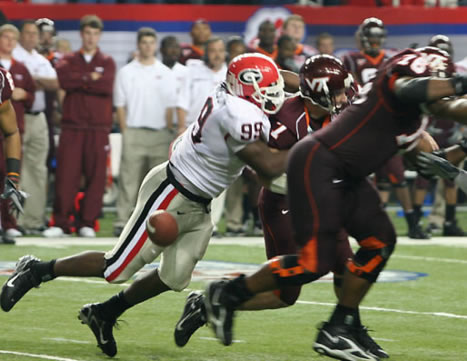 Charles Johnson in CFA Bowl