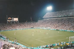 Sanford Stadium during the 1996 Olympics