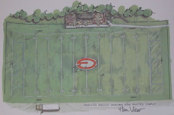 Redcoat practice field Redcoat practice field