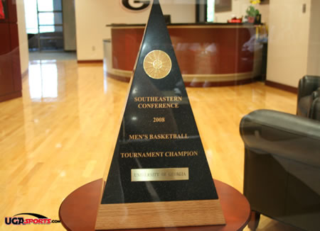 2008 SEC Tournament Trophy