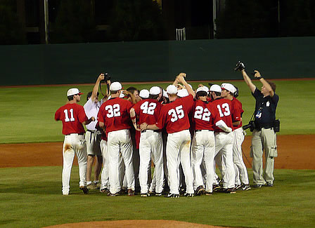 Celebrating a regional win